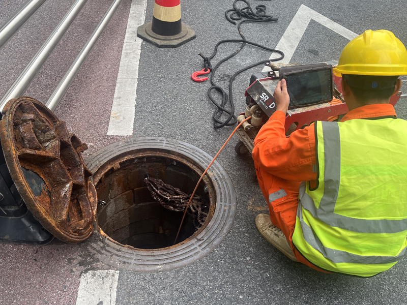 临平市政管道内窥检测